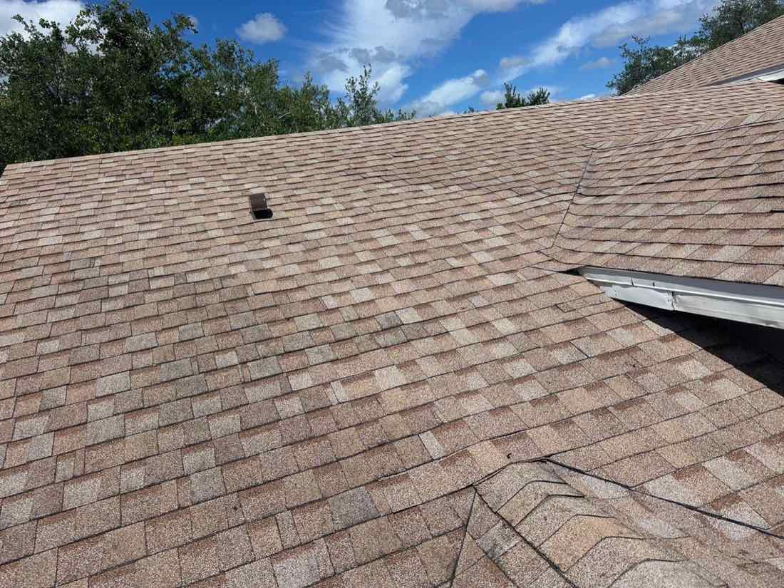 Completed roof replacement near Orlando